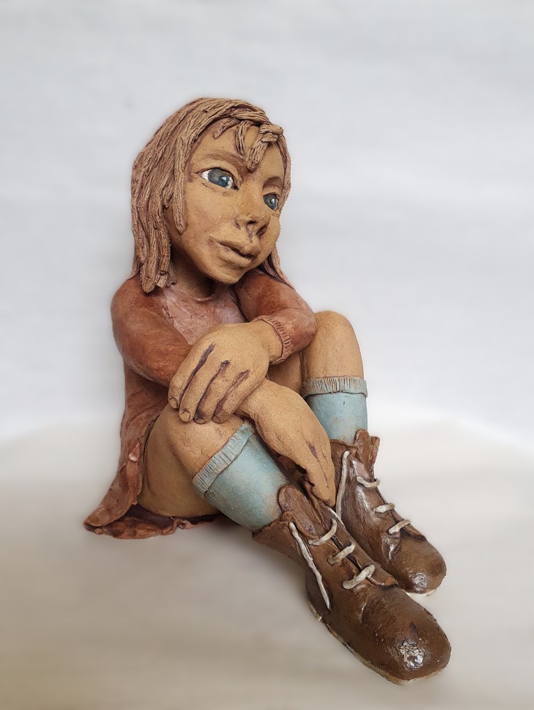 stoere meid ik kereamiek, van Keramikaatje